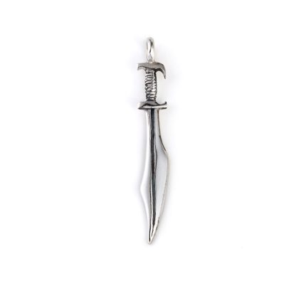 Spartan Sword Pendant - Sterling Silver