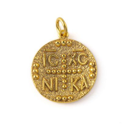 Constantinato Pendant - 925 Sterling Silver and Gold Plated