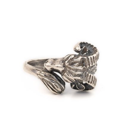 Rams Head - Sterling Silver Ring