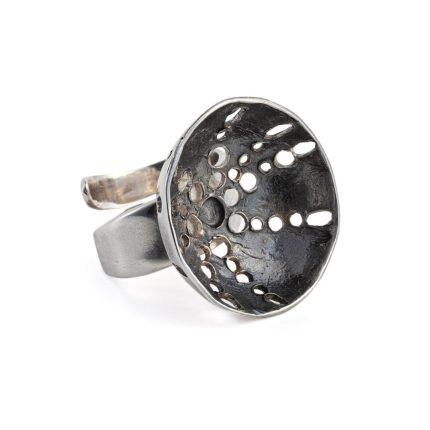 Round Ring - 925 Sterling Silver