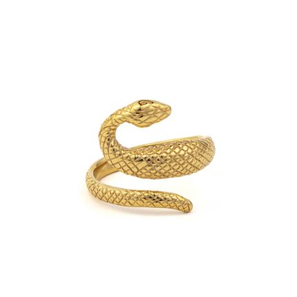 Swirl Snake Ring - 925 Sterling Silver