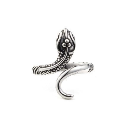 Silver Serpent Ring - Sterling Silver