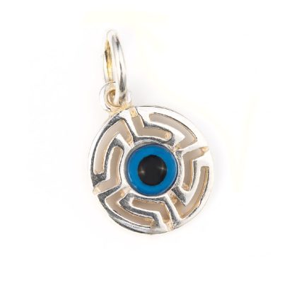 Sterling Silver Evil Eye Pendant