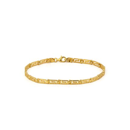 Greek Key Link Bracelet