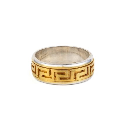 Meander Band Ring