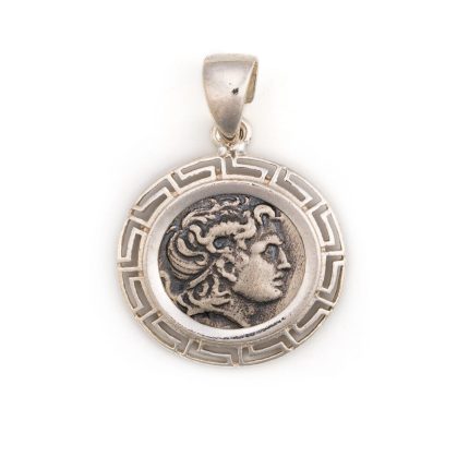 Alexander the Great Meander Pendant - 925 Sterling Silver