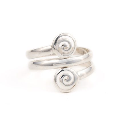 Spiral Ring in Sterling Silver