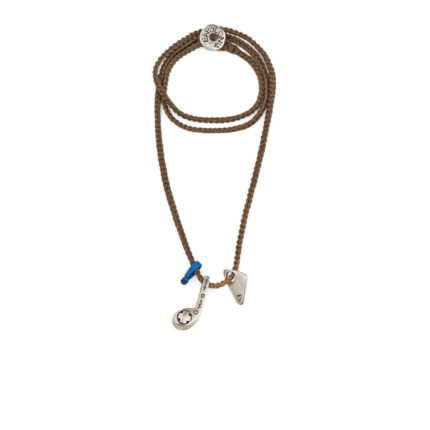 Babylonia Necklace Faith Note  – 935 Sterling Silver