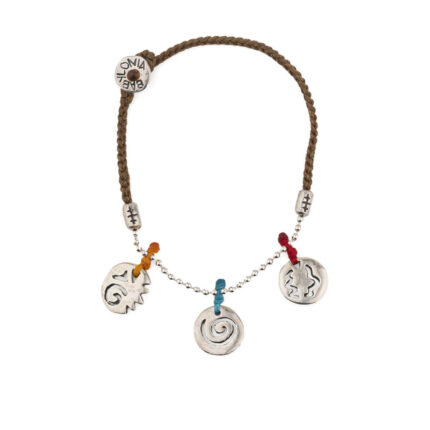 Babylonia Bracelet Charms Linked – 935 Sterling Silver