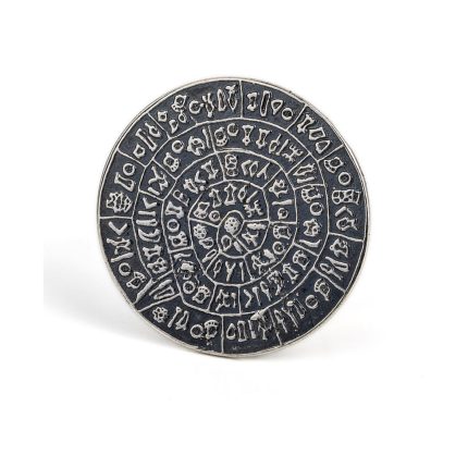 Phaistos Disc Ring - 925 Sterling Silver