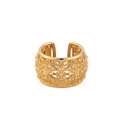 Kallisto Ring in Gold plated sterling silver