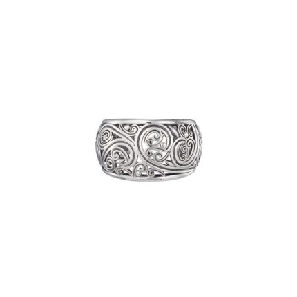 Gerochristo - Kallisto Ring in oxidized sterling silver
