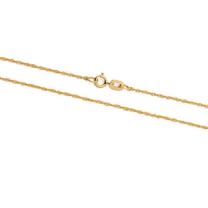 Twisted Chain - Gold Plated Silver 925