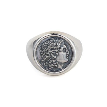 Sterling Silver Ring Alexander the Great
