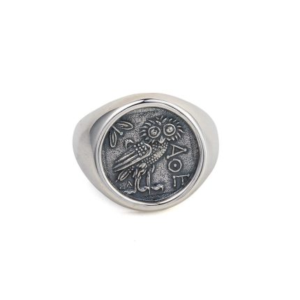 Wisdom Owl Ring - 925 Sterling Silver