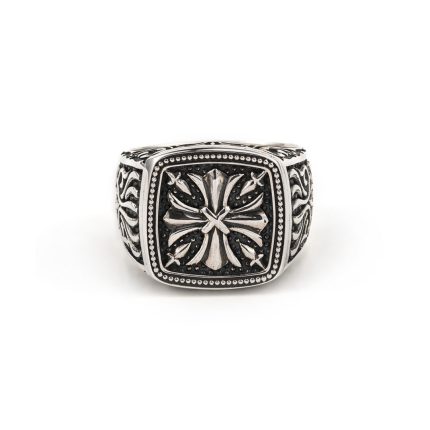 Cross Ring Sterling Silver