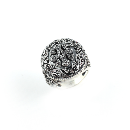 Sterling Silver Cross Ring - Yianni