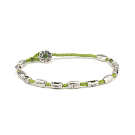 Babylonia Bracelet Sentiment in Queue – 935 Silver