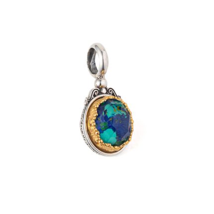 Gerochristo - Iris pendant with Gemstone 925 Sterling Silver