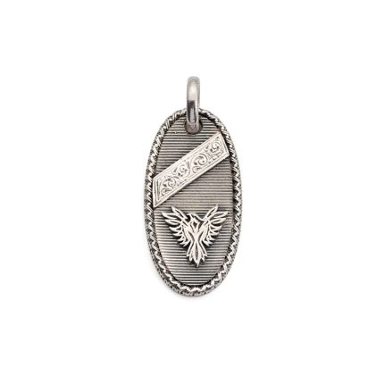 Gerochristo - Phoenix Pendant in Sterling Silver