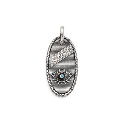 Gerochristo - Evil Eye Talisman Pendant in Sterling Silver