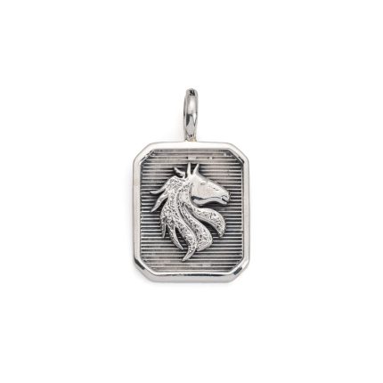 Gerochristo - Horse Pendant in Sterling Silver
