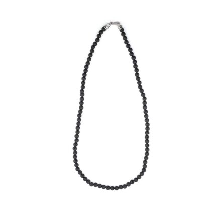 Men’s Silver Lava Necklace