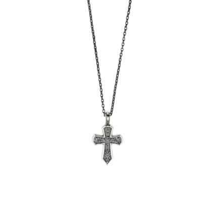 Men’s Silver Cross Necklace