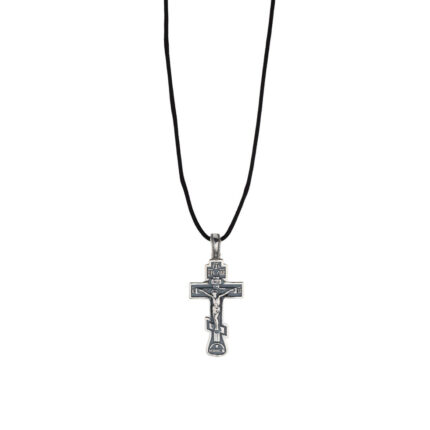Faith Cross Necklace - 925 Sterling Silver