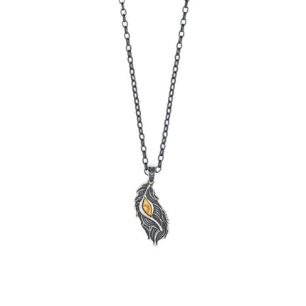 Silver Men’s & Women’s Eye Chain Necklace