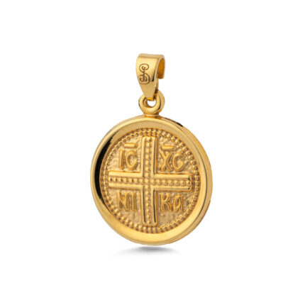 Konstantinato Pendant – 9K Gold