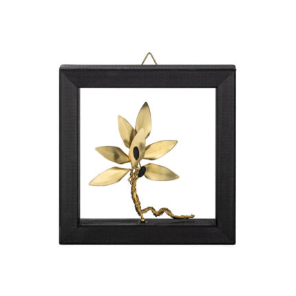 Olive Tree Stand Decoration with Wooden Frame