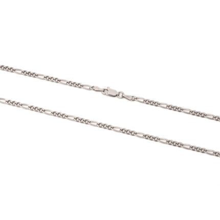 Figaro Chain in 925 Sterling Silver