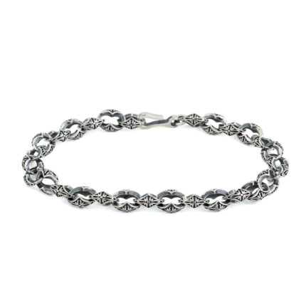 Silver Curb Chain Bracelet