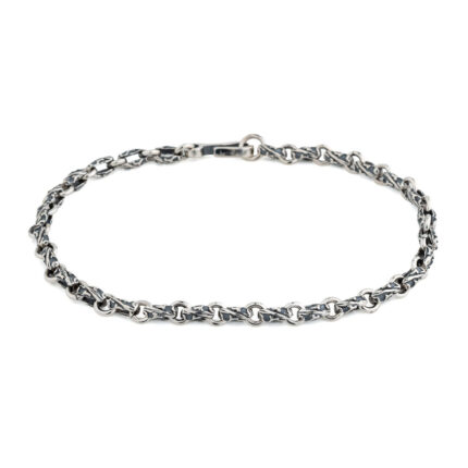 Men’s Silver Curb Chain Bracelet