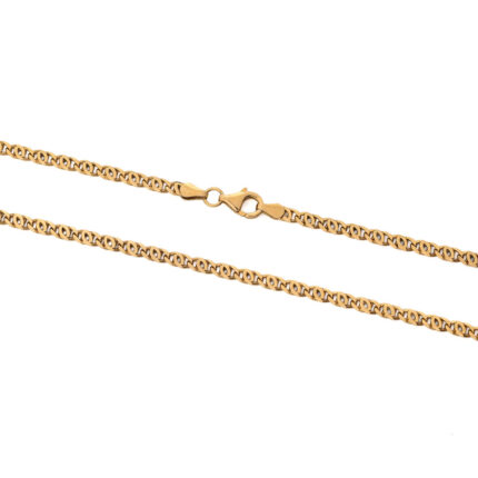 Partridge Eye Chain - 925 Sterling Silver and Gold Plated