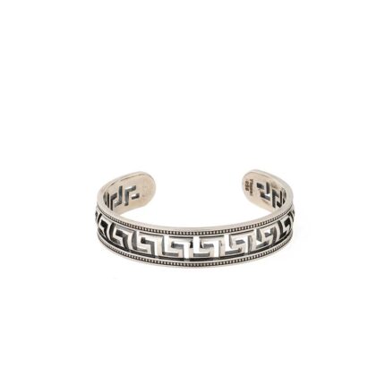Meander Cuff Bracelet – 925 Sterling Silver Yianni Jewelry
