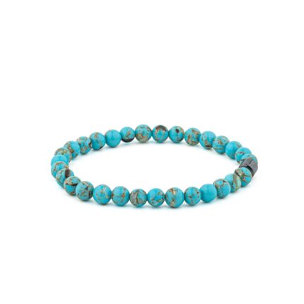 Unisex Gemstone Elastic Bracelet